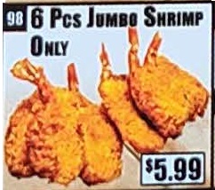 Crown Fried Chicken - 6 Piece Jumbo Shrimp Only.jpg
