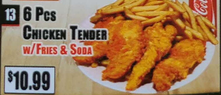 Crown Fried Chicken - 6 Piece Chicken Tender with Fries and Soda.jpg
