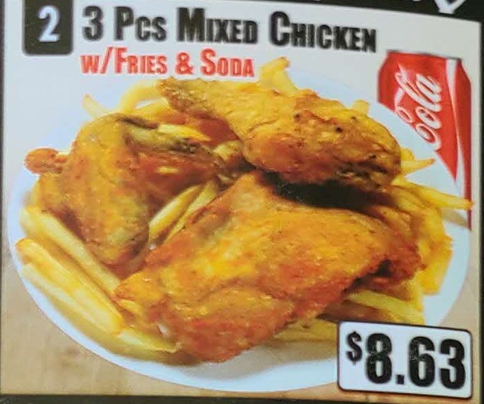 Crown Fried Chicken - 3 Piece Mixed Chicken with Fries and Soda.jpg