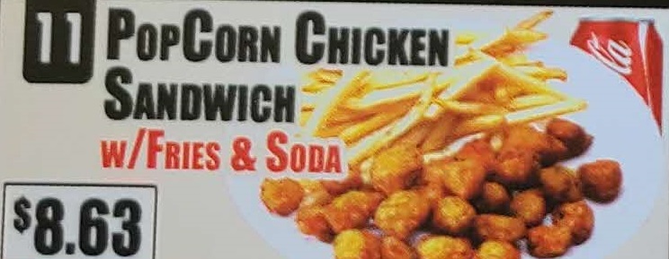 Crown Fried Chicken - PopCorn Chicken Sandwich with Fries and Soda.jpg
