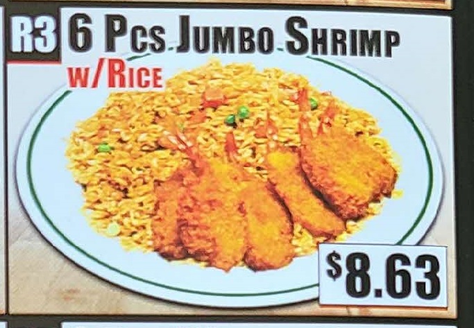 Crown Fried Chicken - 6 Piece Jumbo Shrimp with Rice.jpg